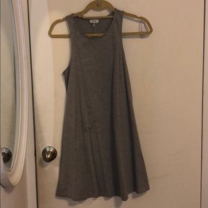 Grey t-shirtdress